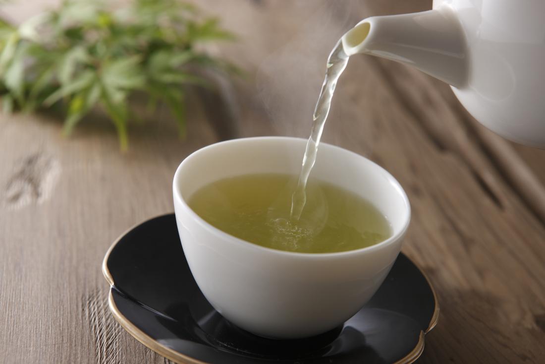 การดื่มชาเขียวร้อนระหว่างวันช่วยลดน้ำหนักได้